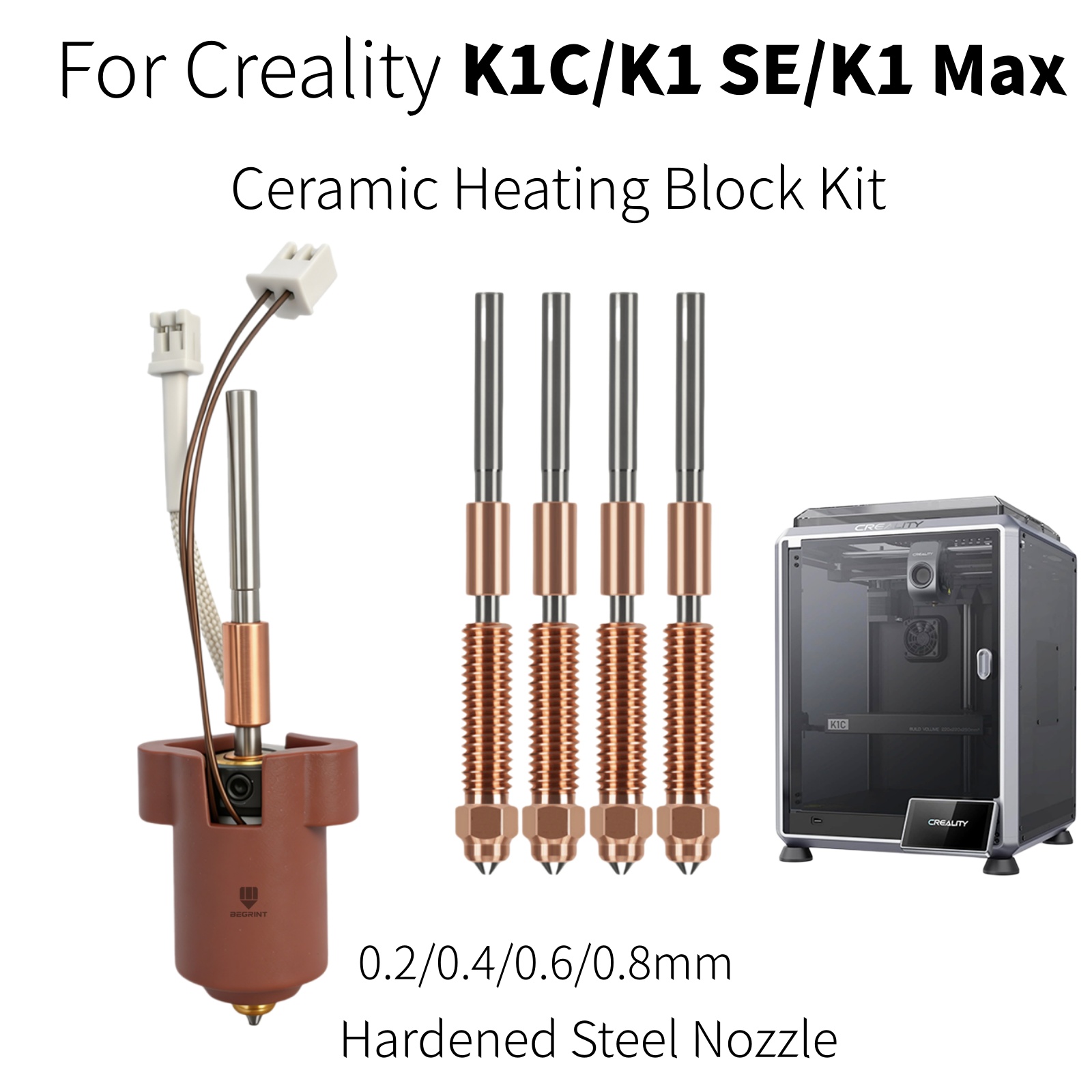 Creality Printer K1 - Hotend per Creality K1C K1 MAX