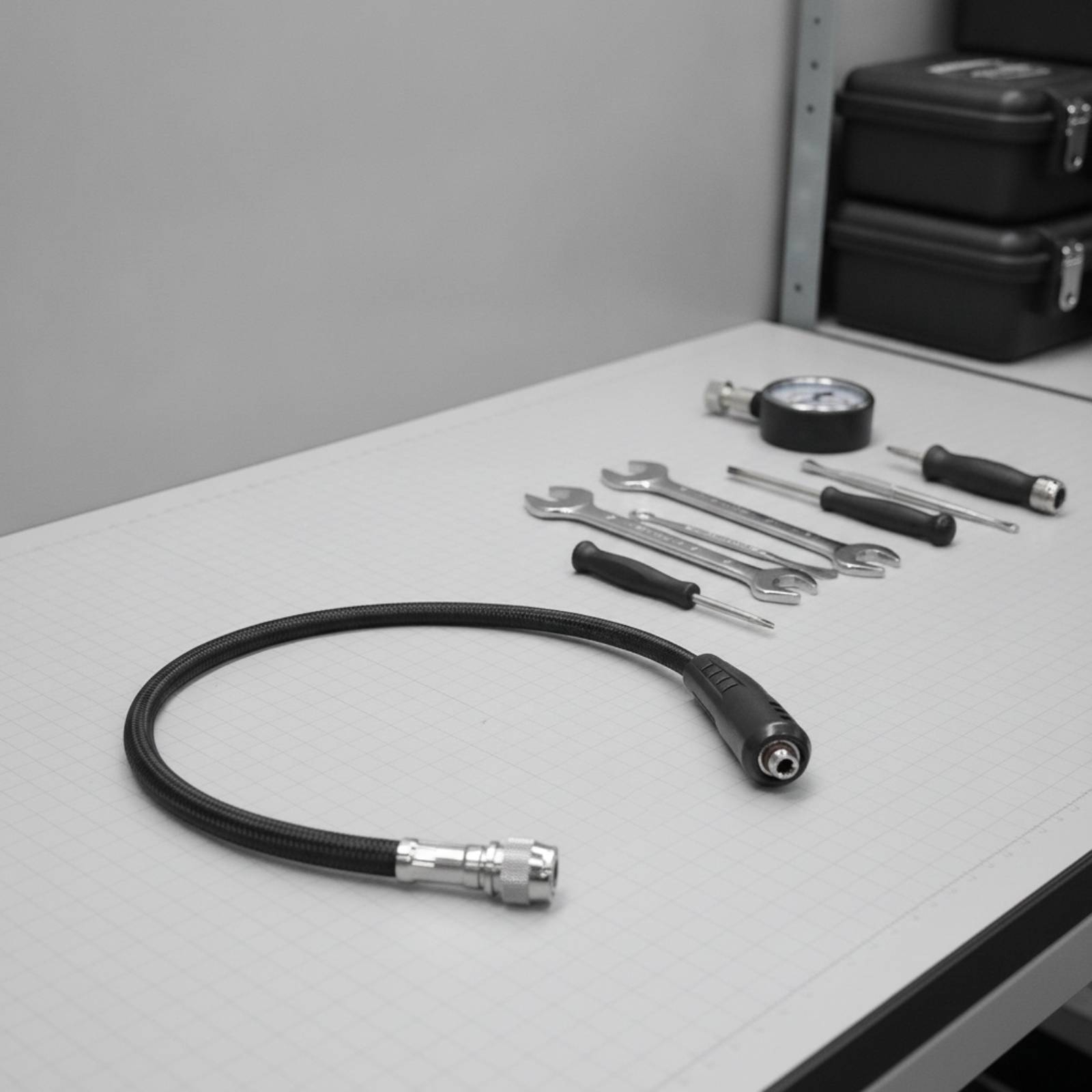 Flexible Hose Braided - Tubo Flessibile Intrecciato per Inflator BCD