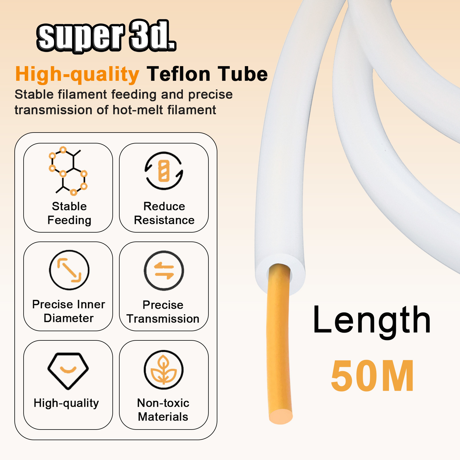 Tubo in Teflon P2S per Stampan - Ptfe Tape Thread recensione e prezzo