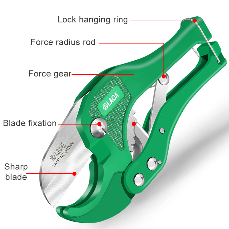 Tagliatubi in PVC LAOA 42MM, T - Pipe Cutter Ratchet recensione e prezzo