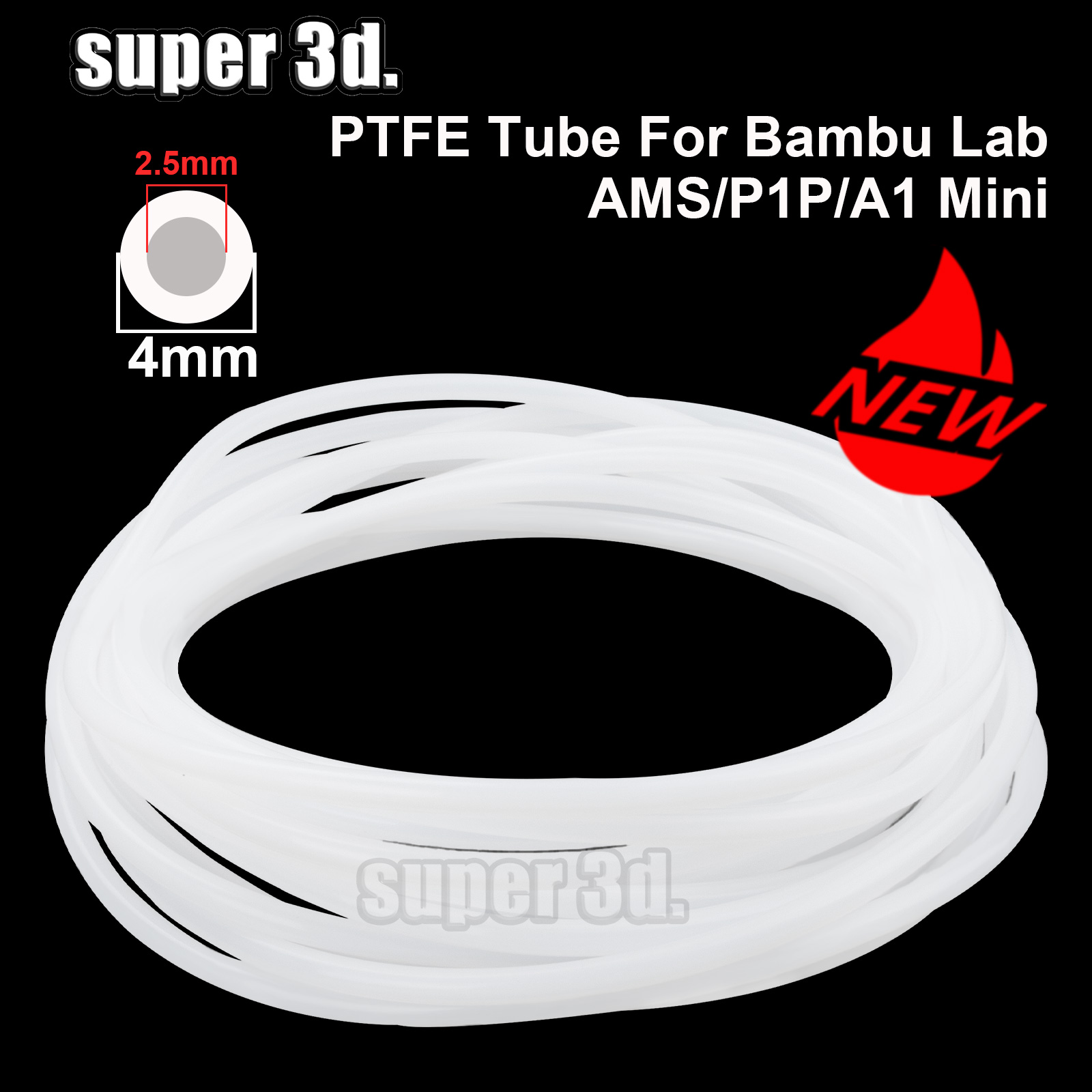 Tubo PTFE per Stampante 3D 2.5 - Ptfe Tape Thread recensione e prezzo