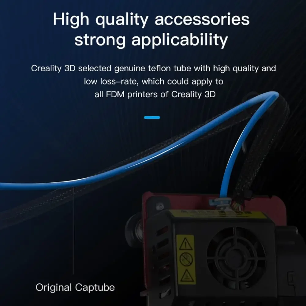 Tubo PTFE Bowden Blu CREALITY  - Creality Printer K1 recensione e prezzo